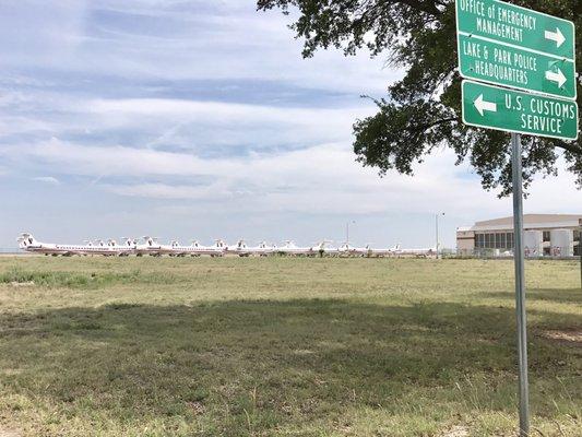 Tarmac of San Angelo Regional Airport