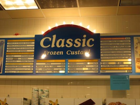 Auntie Anne's Classic Frozen Custard 7/2014