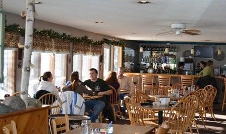 Enjoy breakfast & dinner at Brittany's Cafe (call for seasonal hours)