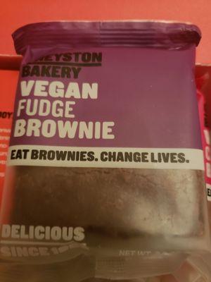 Vegan fudge brownie!