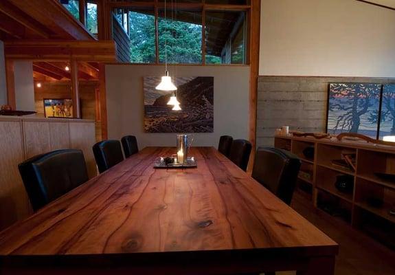 The Awtrey House Breakfast Table in the Great Room.