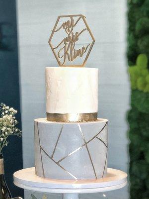 Modern Geometric Wedding