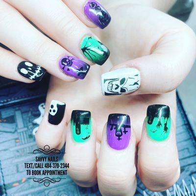 Halloween nails 2021