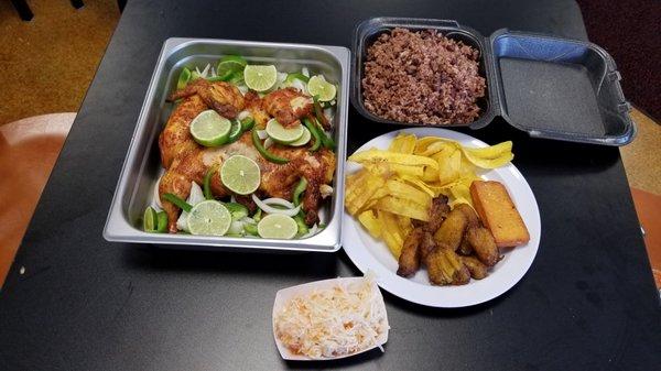 Pollo Neeka para 4-5 $21.00. Se recomienda ordenar 30 mins antes de llegar.