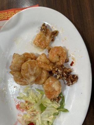 Honey Walnut Shrimp (we ate most of the dish prior to taking the pic)