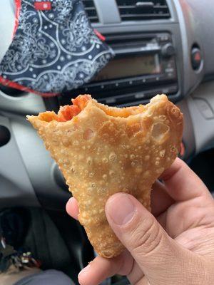 Pepperoni Pizza Empanadilla..