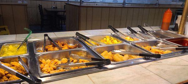 Appetizers and soups bar