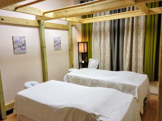 Couples massage room. Come and relax together!