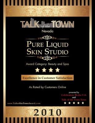 We Won Talk of Town 2010 - Excellence in Customer Satisfaction