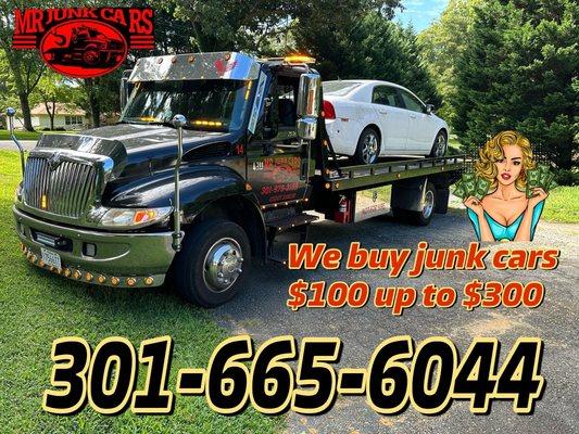 We pay cash for cars in Annapolis, Maryland. We buy junk cars of all years, makes, and models. Free same day junk car removal. Receive cash