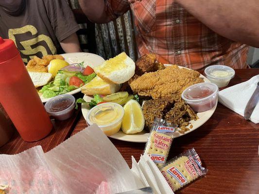 Seafood platter