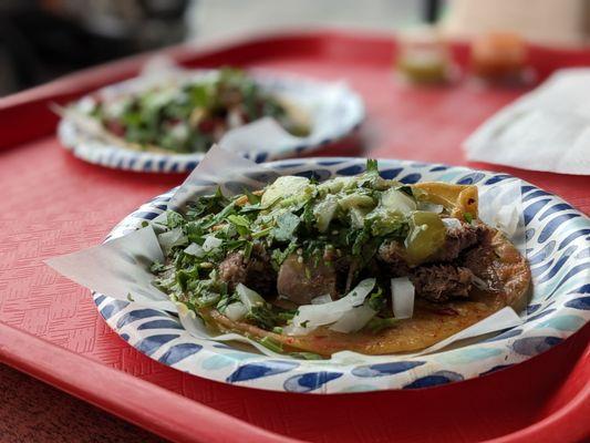 Lengua tacos