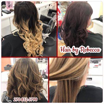 If you're looking for this season's colors, stop by and book with Rebecca!!  She'll help you create your fresh look!!