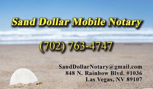 Sand Dollar Mobile Notary