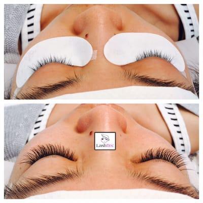 Original classic eyelash extensions. Pretty, elegant, natural yet full. Light with medium softness.