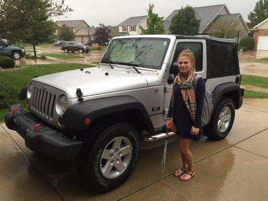 Happy Jeep customer!