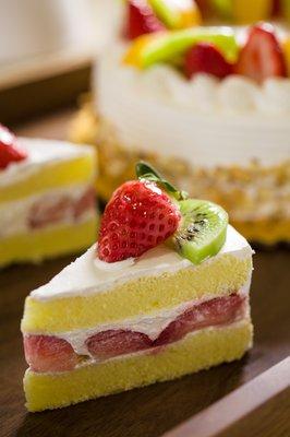 Strawberry Chiffon Cake