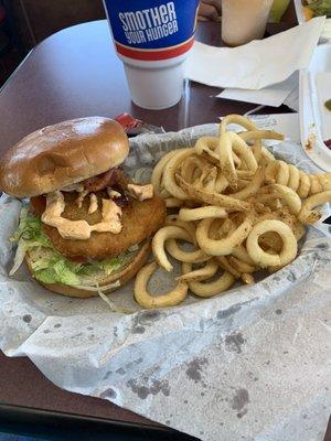 Scorpion Ranch Spicy Chicken Sandwich