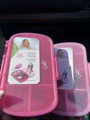 Paris Hilton snack boxes