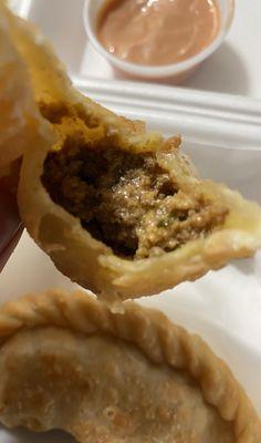 Empanada with beef