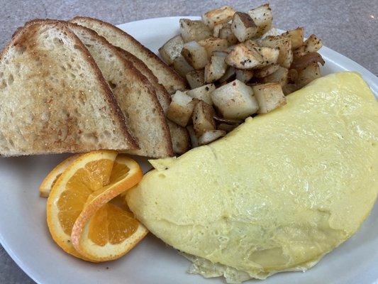 The best!  Omelette so fluffy you can't tell it's packed with sausage & cheese. Great job Gary & Tara!!