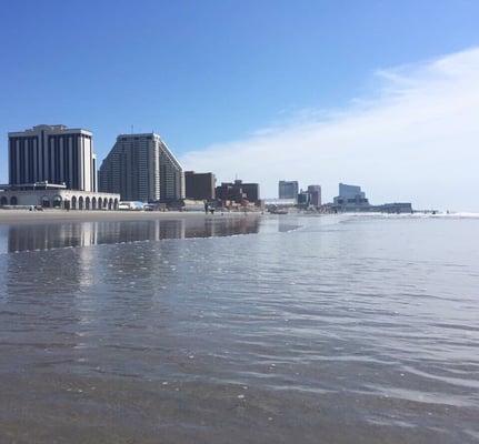 Beaches of Atlantic City NJ