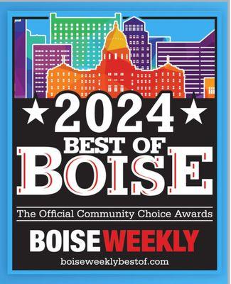 Looking Glass Hair Design was voted in the Top 3 Salons of Boise! Did I mention we had only been open 5 months?