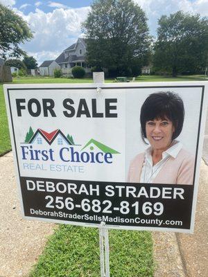 Deborah Strader - First Choice Real Estate