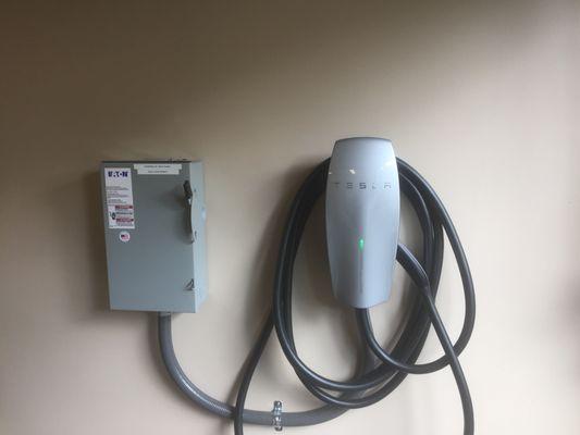 Tesla Wall Connector Charger installation