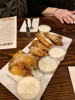 Garlic Parm Wings