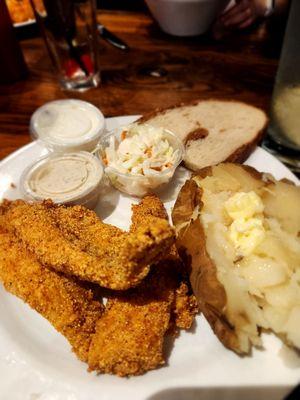 Perch fish fry