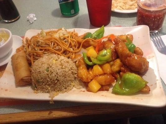 Sweet and sour chicken