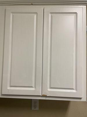 Peeling cabinets