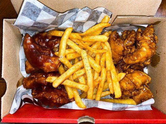 10pc Boneless with fries