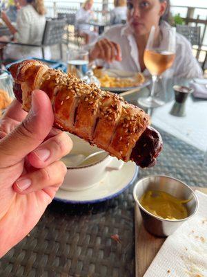 Wagyu pigs in a blanket lunch