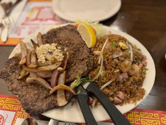 C7. Beef Steak 24. Shrimp Egg Foo Young