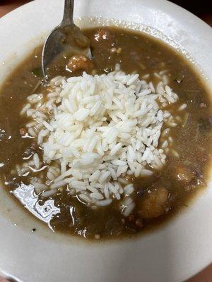 Seafood gumbo