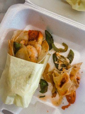 Shrimp tacos