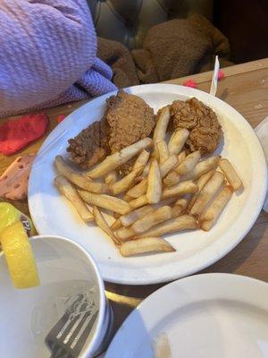 Chicken tenders & fries