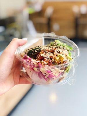 Ali'i Poke bowl with ahi tuna