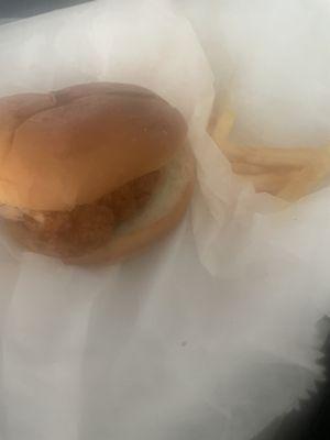 The Classic Chicken Burger did not make the fan list