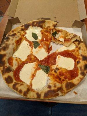 Their version of margherita pizza...