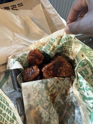 Boneless wings