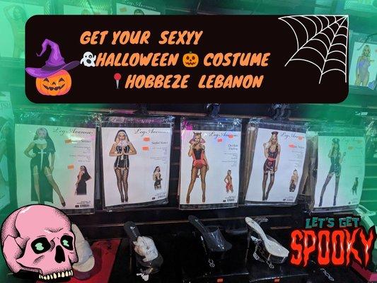 Come out & shop for your sexy Halloween costumes @ Hobbeze