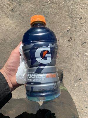 The Gatorade I want so if anyone knows where it's at comment