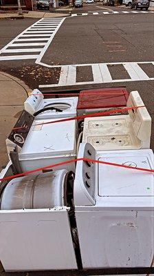 Appliances removal