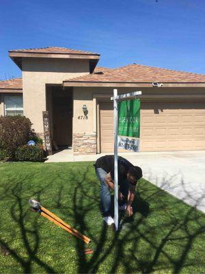 Sign Post Installs