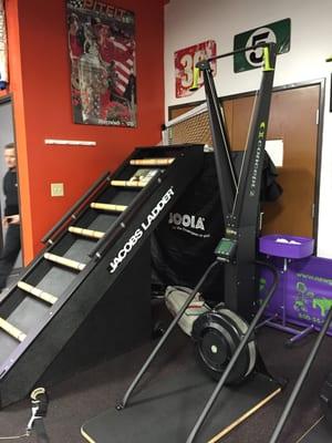 Cardio hell - Jacobs ladder and ski erg