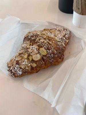 Almond croissant. Delicious. $6.50