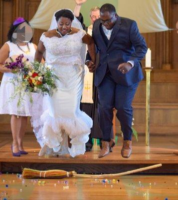 Jumping the broom